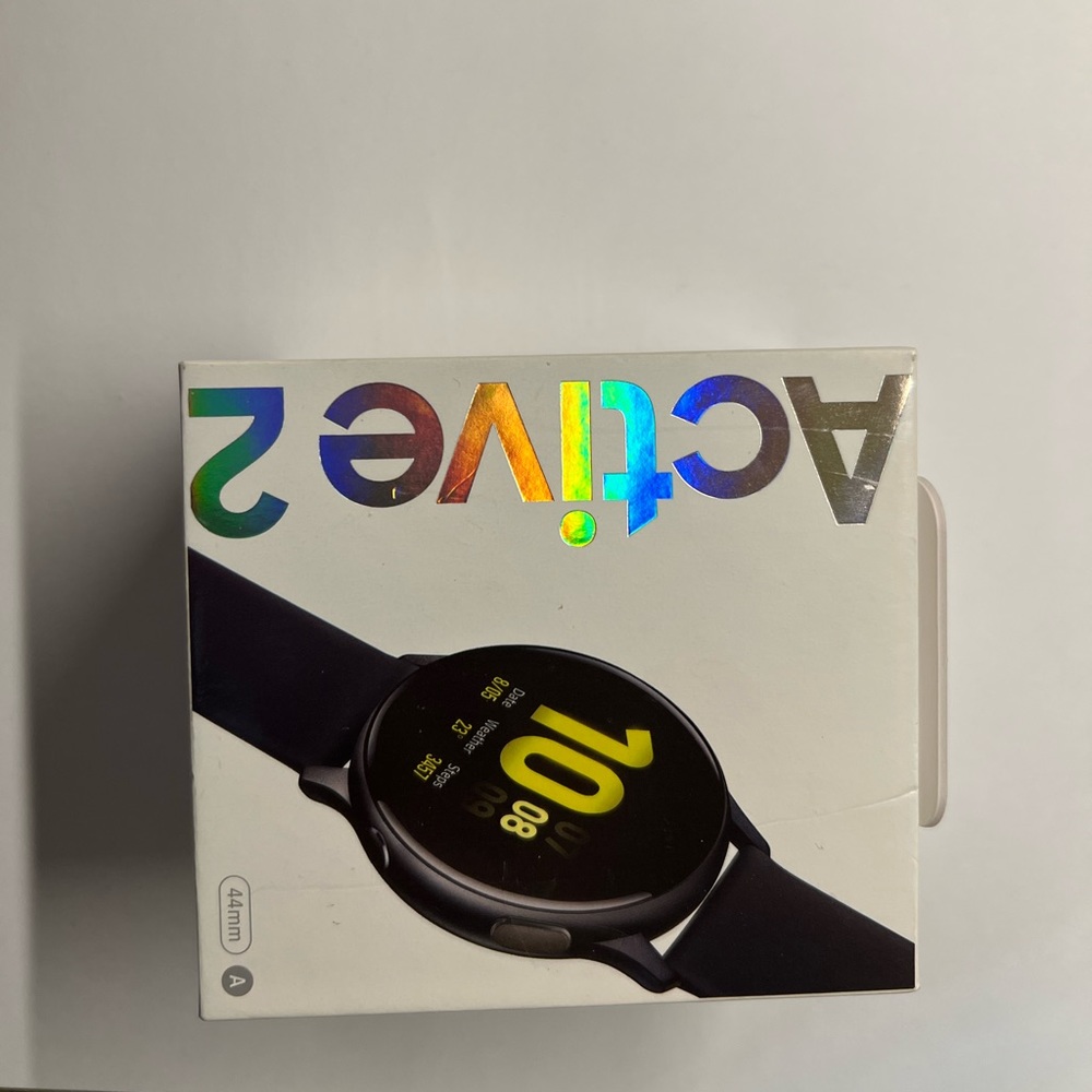 Samsung Galaxy Watch Active 2- 44mm size. used a few times. In great condition.